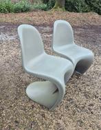 2 chaises design grises 60 eur/pc, Enlèvement