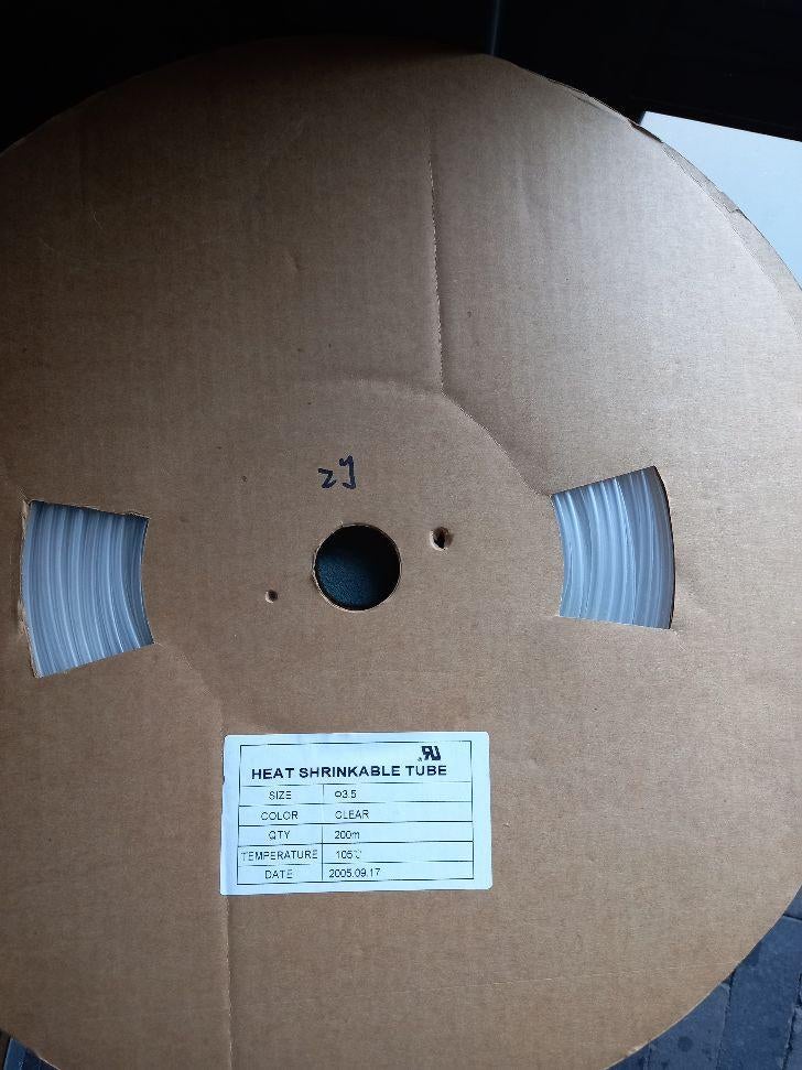 Nog krimpkous , hele rollen Transparant ., Watersport en Boten, Hengelsport | Zeevissen, Ophalen of Verzenden, Zo goed als nieuw