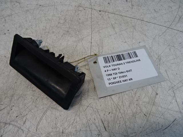 POIGNEE COFFRE / HAYON ARRIERE Volkswagen Touran (1T1 / T2), Autos : Pièces & Accessoires, Carrosserie & Tôlerie, Volkswagen, Utilisé