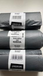 Huisvuilzakken, Ophalen, Nieuw