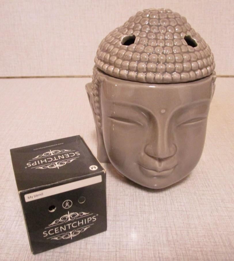 Tête de Bouddha brûleur fondants parfumés - LIQUIDATION, Maison & Meubles, Accessoires pour la Maison | Statues de Bouddha, Comme neuf