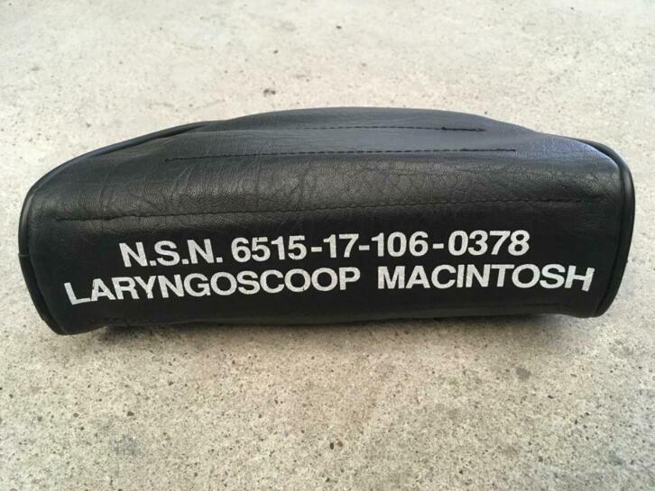 Macingtosh (Heine) laryngoscoop set met 3 gebogen lepels, Divers, Orthèses