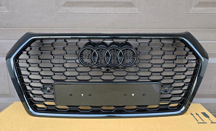 Grill Audi Q5 80A RS LOOK HOOGLANS ZWART NIEUW bj.2016-2020, Auto-onderdelen, Overige Auto-onderdelen, Nieuw, Herkomst onderdeel bekend