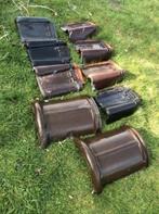 Dakpan Pottelberg Stormpan Rustiek nok en gevelpan, Doe-het-zelf en Bouw, Dakpannen en Dakbedekking, Ophalen, Zwart, Steen of Klei