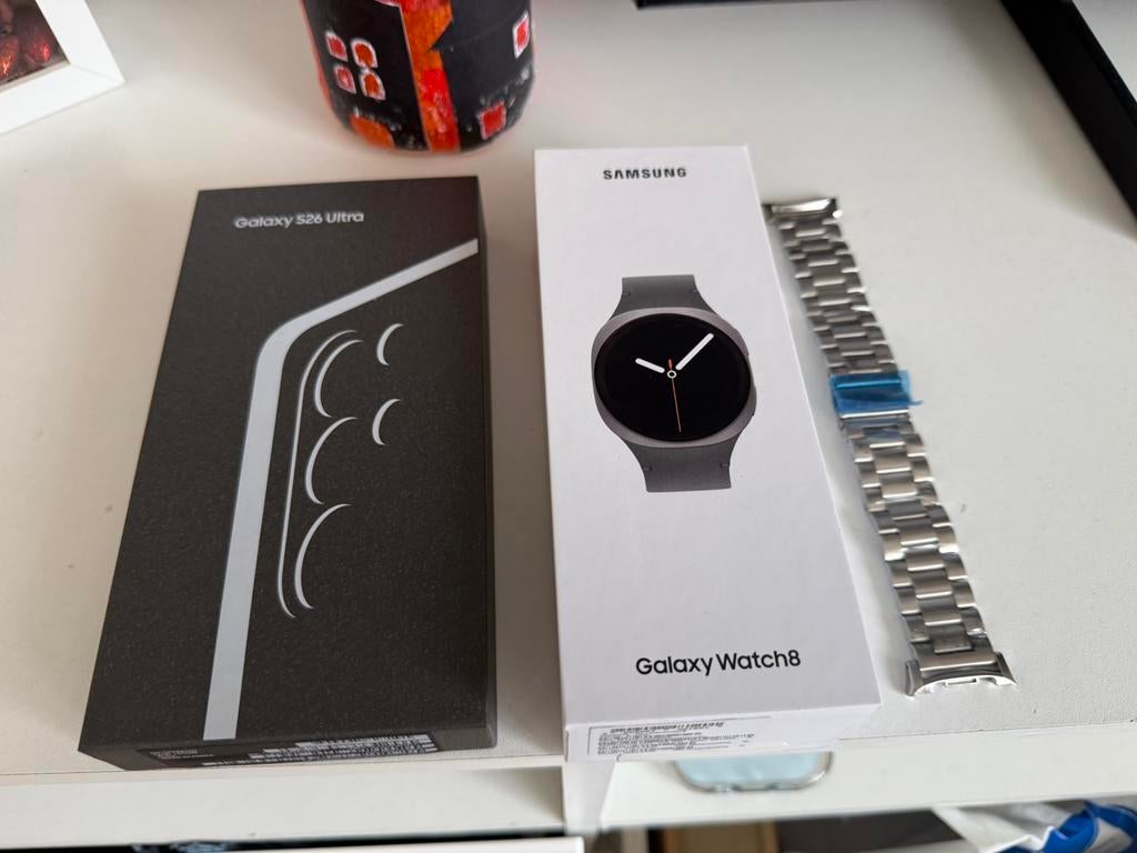 Samsung Galaxy S26 Ultra 512 GB +watch 8 40mm LTE ruilen mog, Ophalen, Overige modellen, Zwart, Touchscreen