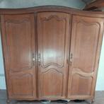 Garde Robe 3 portes en bois massif, Antiquités & Art, Enlèvement