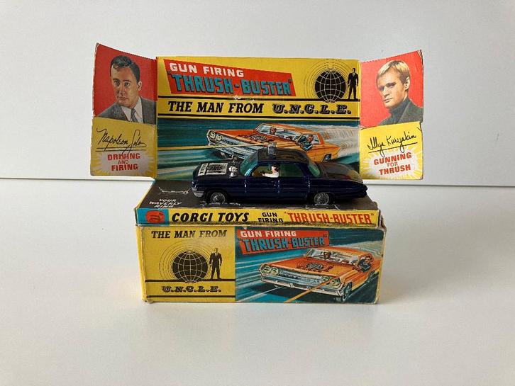CORGI TOYS L'homme d'UNCLE Oldsmobile, Hobby & Loisirs créatifs, Voitures miniatures | 1:43, Utilisé, Voiture, Corgi, Enlèvement ou Envoi