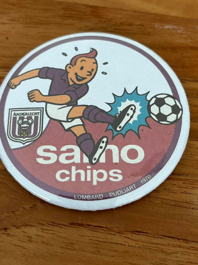 Badge TINTIN ANDERLECHT SAMO, Enlèvement ou Envoi