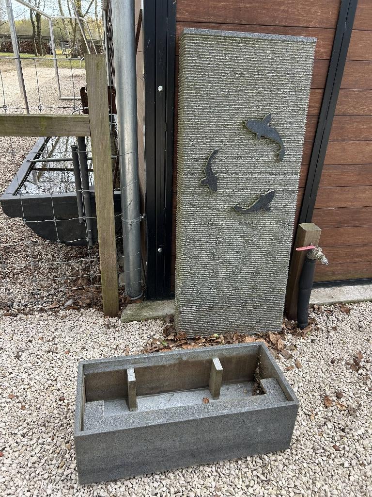 décoration de fontaine à eau solide, Jardin & Terrasse, Enlèvement, Utilisé, Fontaine