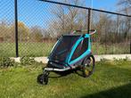 Thule Coaster XT 2 kinderen, Vélos & Vélomoteurs, Enlèvement, Utilisé, Remorque pour enfant, Pliable