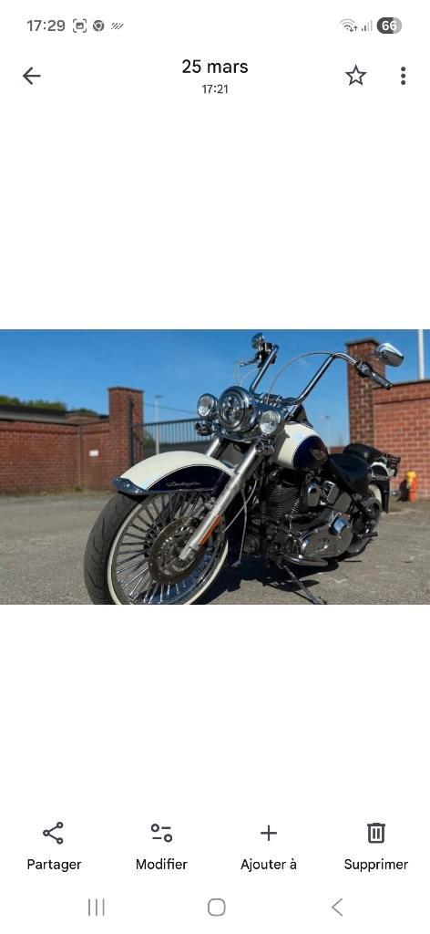 Harley Davidson Softail Deluxe, Motoren, Motoren | Harley-Davidson, Particulier, Chopper, Ophalen