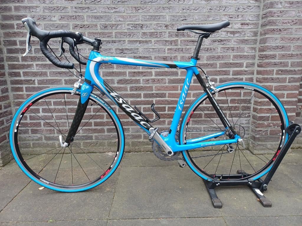 Isaac Kelvin CARBON maat 57 (1.75-1.85 m) Shimano Ultegra!, 28 inch, Gebruikt, Carbon, 57 tot 61 cm