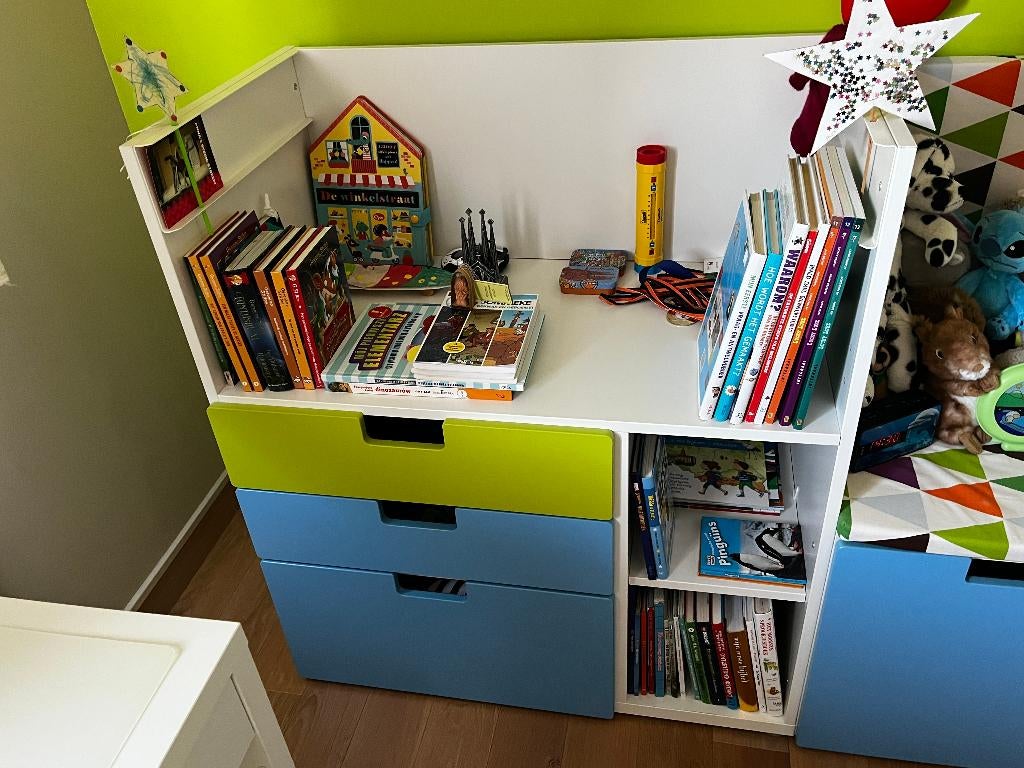 Commode/bureau/table à langer IKEA STUVA en bon état, Enfants & Bébés, Chambre d'enfant | Commodes & Armoires, 90 à 105 cm, Comme neuf
