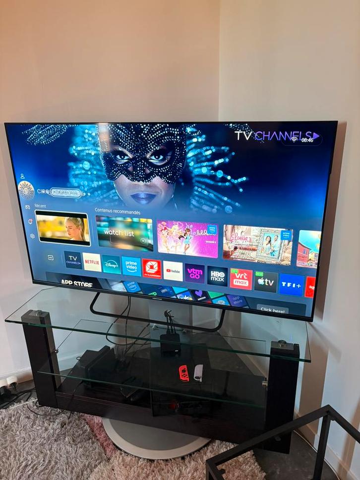 EDENWOOD ED55EA03UHD-RE - TV 55" UHD 4K QLED Smart, TV, Hi-fi & Vidéo, Télévisions, Comme neuf, LCD, Smart TV, Enlèvement