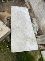 Marbre pour table ou autre en marbre, Jardin & Terrasse, Pavé & Dalles, Comme neuf, Autres types, Moins de 5 m², Enlèvement