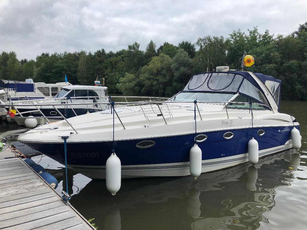 Monterey SY 350    family cruiser, Watersport en Boten, Ophalen, 50 pk of meer, Diesel, Zo goed als nieuw