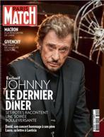 Paris Match Johnny Hallyday N863 (15 au 21 mars 2018), Livres, Enlèvement ou Envoi, Comme neuf, Musique, Cinéma ou TV