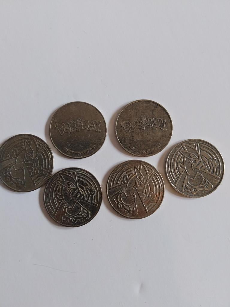 Pokémon munten Lugia 2001 Nintendo vintage token, Ophalen of Verzenden