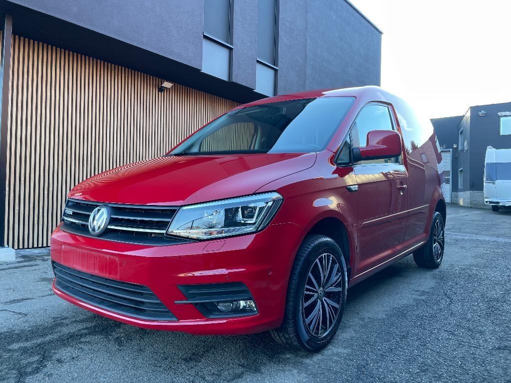 Volkswagen Caddy 1.4 TGI (BTW-wagen), Auto's, Bestelwagens en Lichte vracht, Bedrijf, Te koop, Achteruitrijcamera, Adaptive Cruise Control
