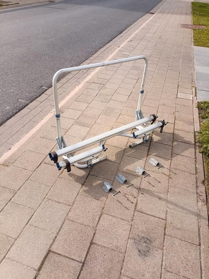 Fietsendrager voor dissel, Caravans en Kamperen, Caravanaccessoires, Gebruikt, Ophalen