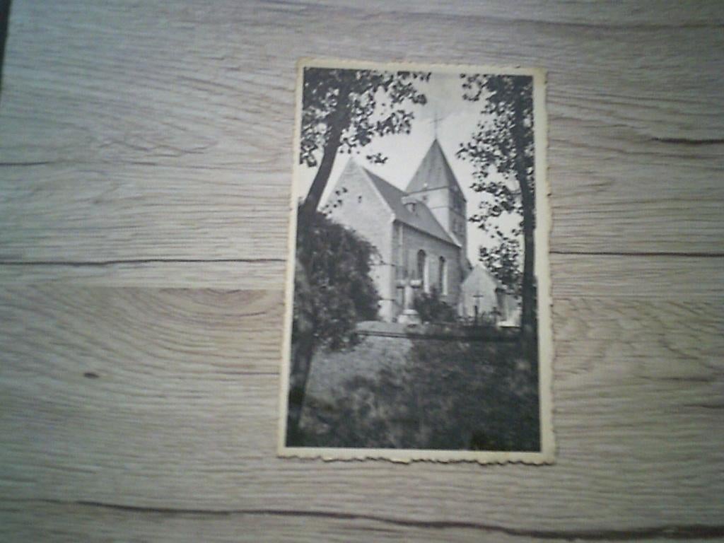 HUMELGHEM - HUMELGEM: Kerk - Zuidkant, Collections, Cartes postales | Belgique, Enlèvement ou Envoi, 1920 à 1940, Non affranchie