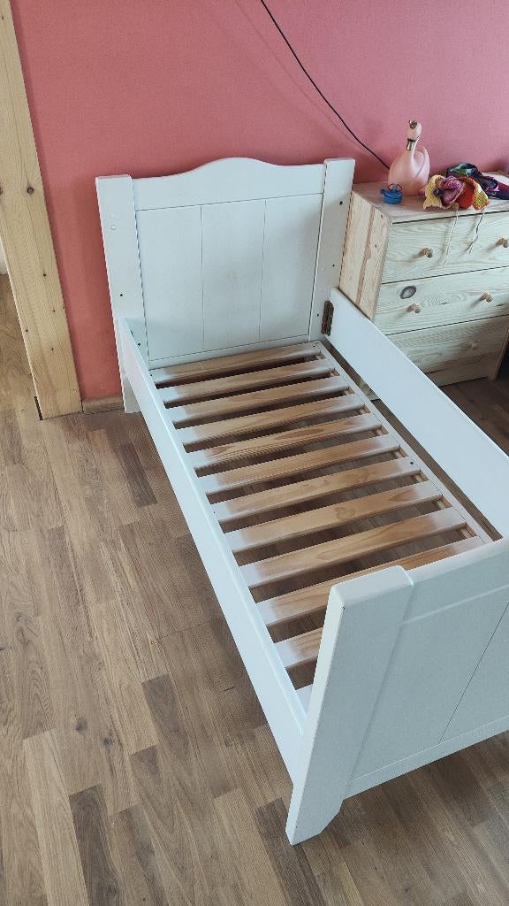 Peuterbed, Ophalen, Gebruikt, 140 tot 160 cm, 70 tot 85 cm