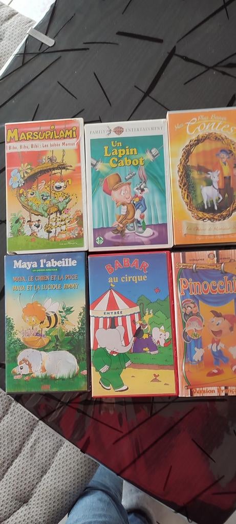Lot de 6 cassettes vhs, Enlèvement ou Envoi