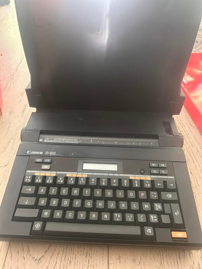 Machine à écrire électronique Canon S-80 + accessoires, Diversen, Typemachines, Ophalen, Zo goed als nieuw