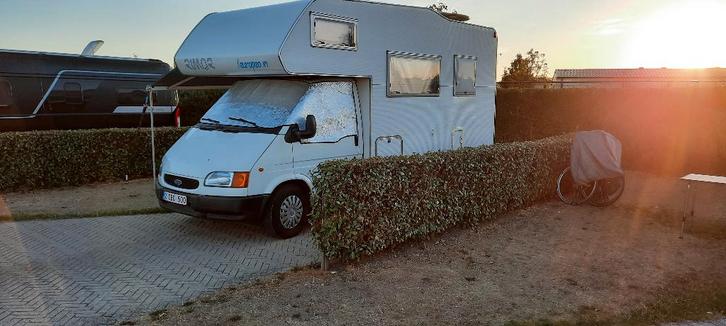 Ford transit Rimor te koop, Caravanes & Camping, Camping-cars, Particulier, jusqu'à 5, Alcôve, Ford, Ford, Diesel, Boîte manuelle
