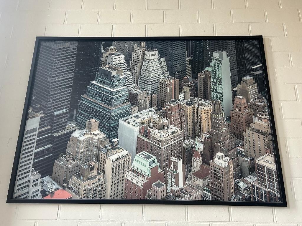 Poster IKEA - BJÖRKSTA - New York, Ophalen, 125 cm of meer, Zo goed als nieuw, Foto of Poster