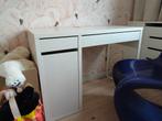 Bureau Ikea Micke wit, Huis en Inrichting, Bureaus, Ophalen, Met lades, Kinderbureau, IKEA