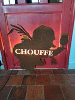 Chouffe lichtreclame, Collections, Marques de bière, Enlèvement, Comme neuf, Panneau, Plaque ou Plaquette publicitaire, Autres marques