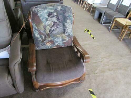 Nieuw eiken eenzit 100 euro., Antiquités & Art, Antiquités | Meubles | Chaises & Canapés, Enlèvement