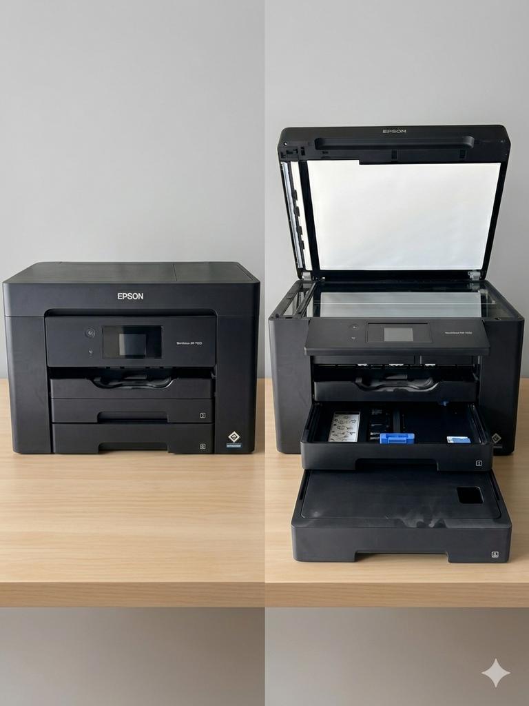 Epson WorkForce Pro (WF-4820 Serie) – All-in-One Printer, Computers en Software, Printers, Zo goed als nieuw, Printer, Draadloos