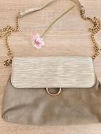 Mooie beige handtas, Ophalen of Verzenden, Gebruikt, Beige