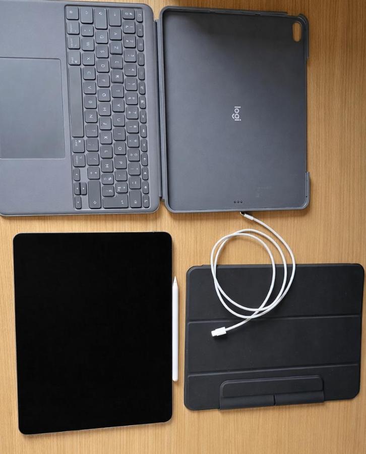 iPad 13 inch 256 GB M3-chip inclusief accessoires (2025), Computers en Software, Apple iPads, Nieuw, Apple iPad Air, Wi-Fi, 13 inch of meer