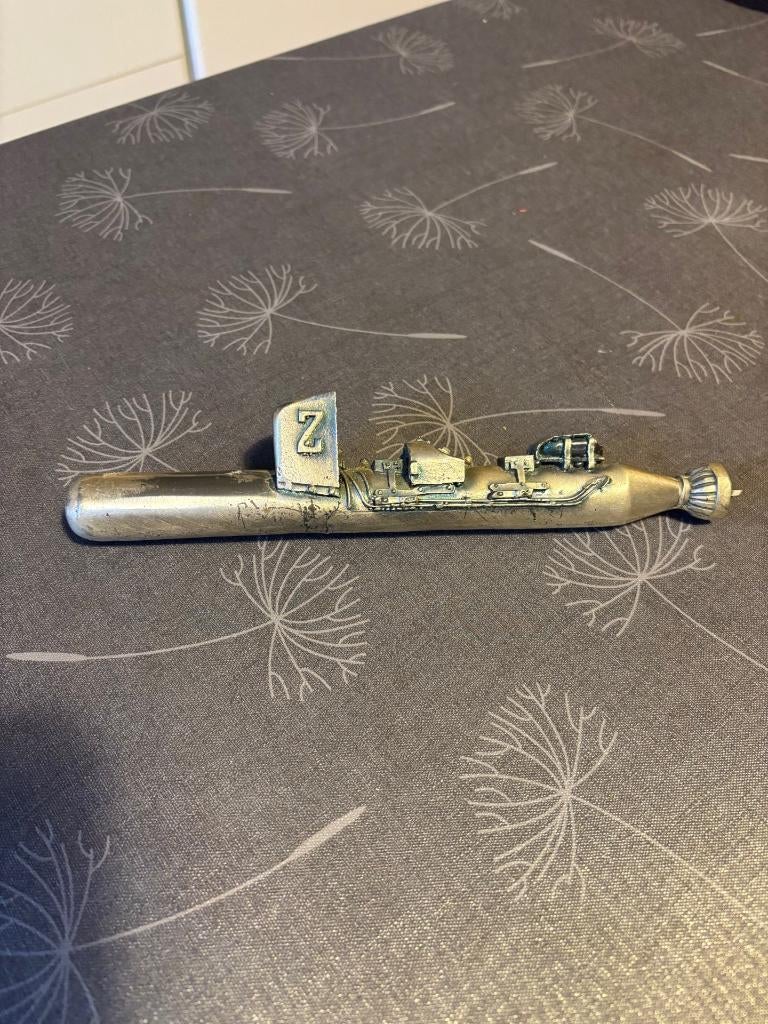 Superbe Torpille Panerai – Fabrication Artisanale de Qualité, Collections, Enlèvement, Comme neuf, Panneau publicitaire