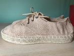 Espadrilles met veters, Espadrilles, Beige, Ophalen of Verzenden, Zo goed als nieuw