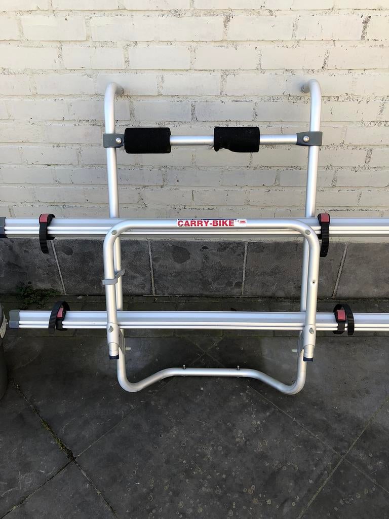 Fietsendrager voor caravan., Ophalen, 2 fietsen, Gebruikt