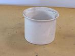 bloempot wit, Enlèvement ou Envoi, Comme neuf, Poterie, Intérieur