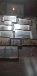 Lot Angelus en boerenleven prenten, Ophalen