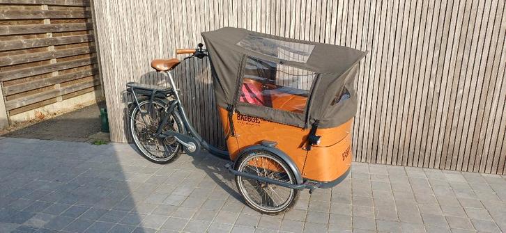 Vélo cargo Babboe Curve E (version améliorée 2025), Vélos & Vélomoteurs, Vélos | Vélos avec bac, Utilisé, Autres marques, 4 enfants ou plus