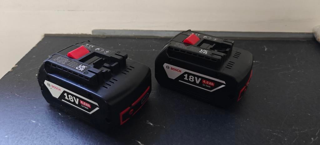 Batterijen Bosch 4,0Ah Li-ion 18V, Ophalen