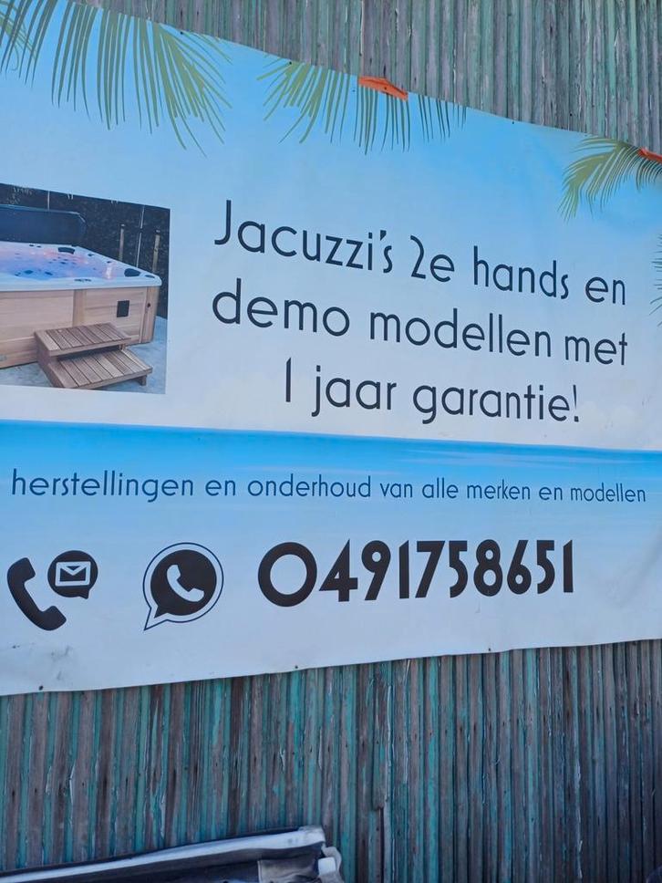 Verkoop 2dejands jacuzzi 1j garantie, Tuin en Terras, Overkappingen, Verzenden
