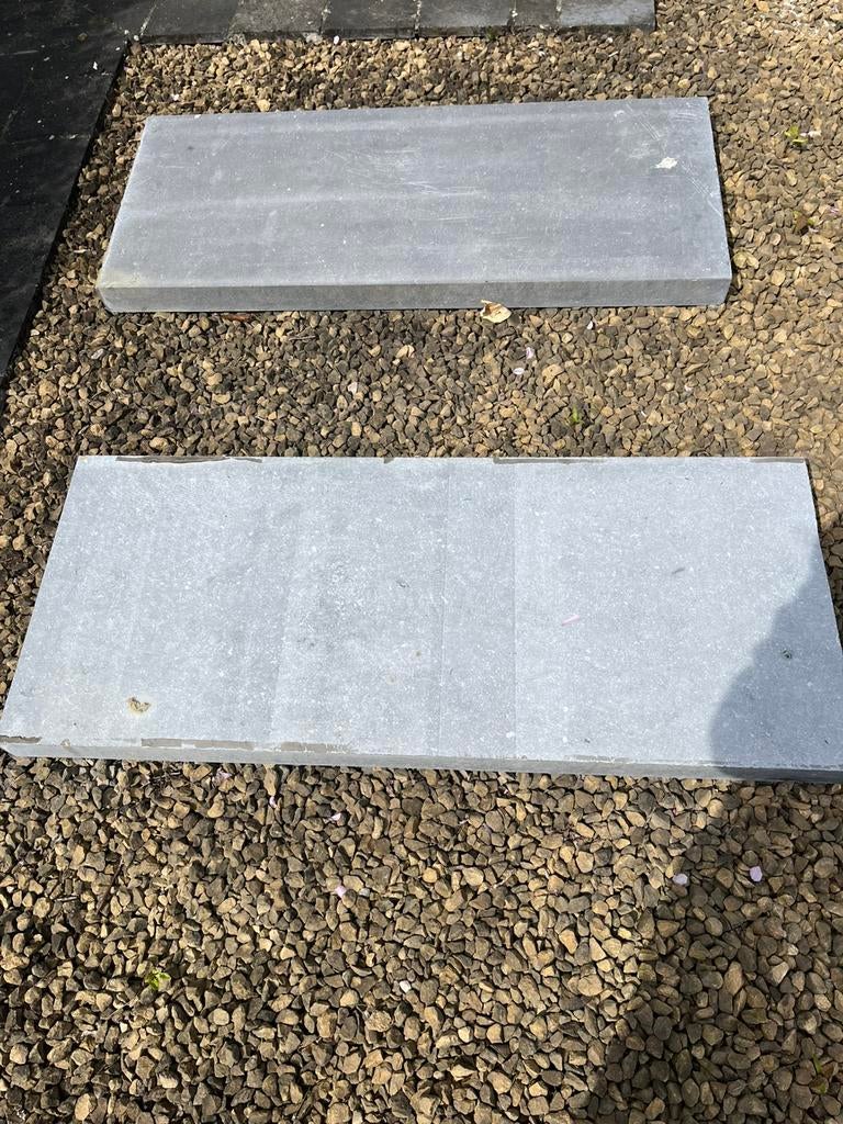 Lor de 2 pierre bleu, Jardin & Terrasse, Gravier, Rochers & Caillasse, Enlèvement, Comme neuf, Bleu