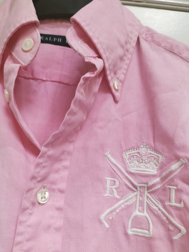 Supermooie roze hemdsbloes Ralph Lauren 2, Vêtements | Femmes, Blouses & Tuniques, Enlèvement ou Envoi, Rose