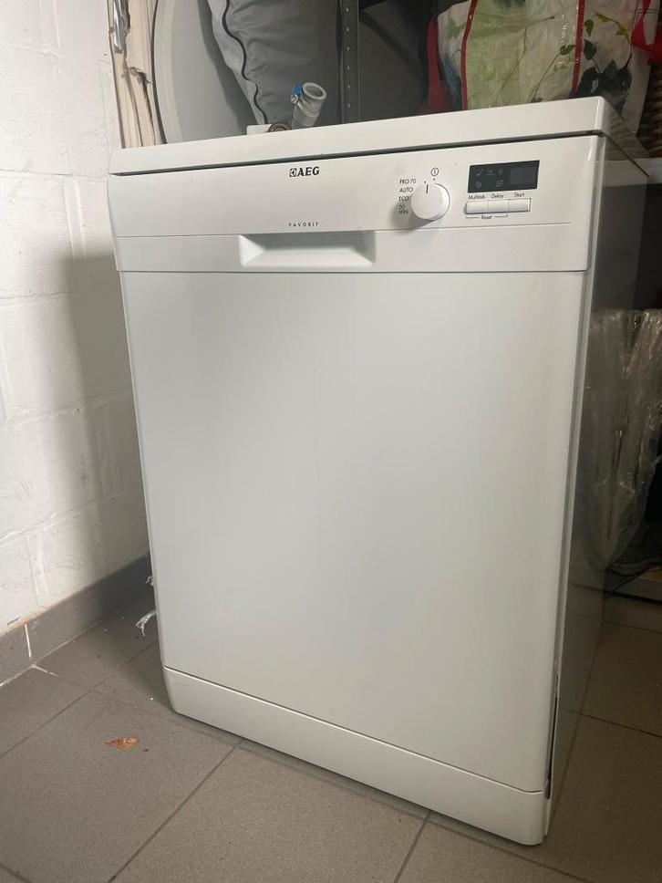 Vaatwasser aeg, Elektronische apparatuur, Vaatwasmachines, Zo goed als nieuw, Vrijstaand, 85 tot 90 cm, 60 cm of meer, Eco programma