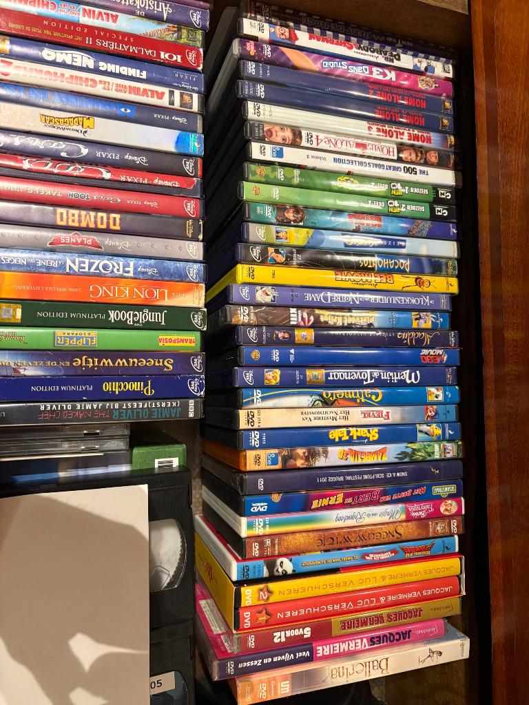 DVD pakket (Disney + kinderfilms) – meerdere films, Cd's en Dvd's, Ophalen of Verzenden