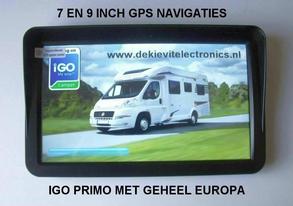Nieuwe GPS Navigaties voor Mobilhome / Camper en Caravan, Caravans en Kamperen, Mobilhome-accessoires, Nieuw, Ophalen of Verzenden