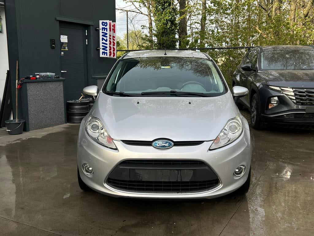 Ford Fiesta 1.4TDCI Titanium 2009 Airco, Autos, Argent ou Gris, Achat, 50 kW, Entreprise
